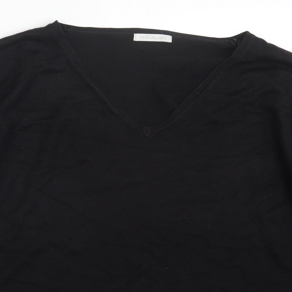 Womens UK Size 16 Matalan Black Pullover Jumper
