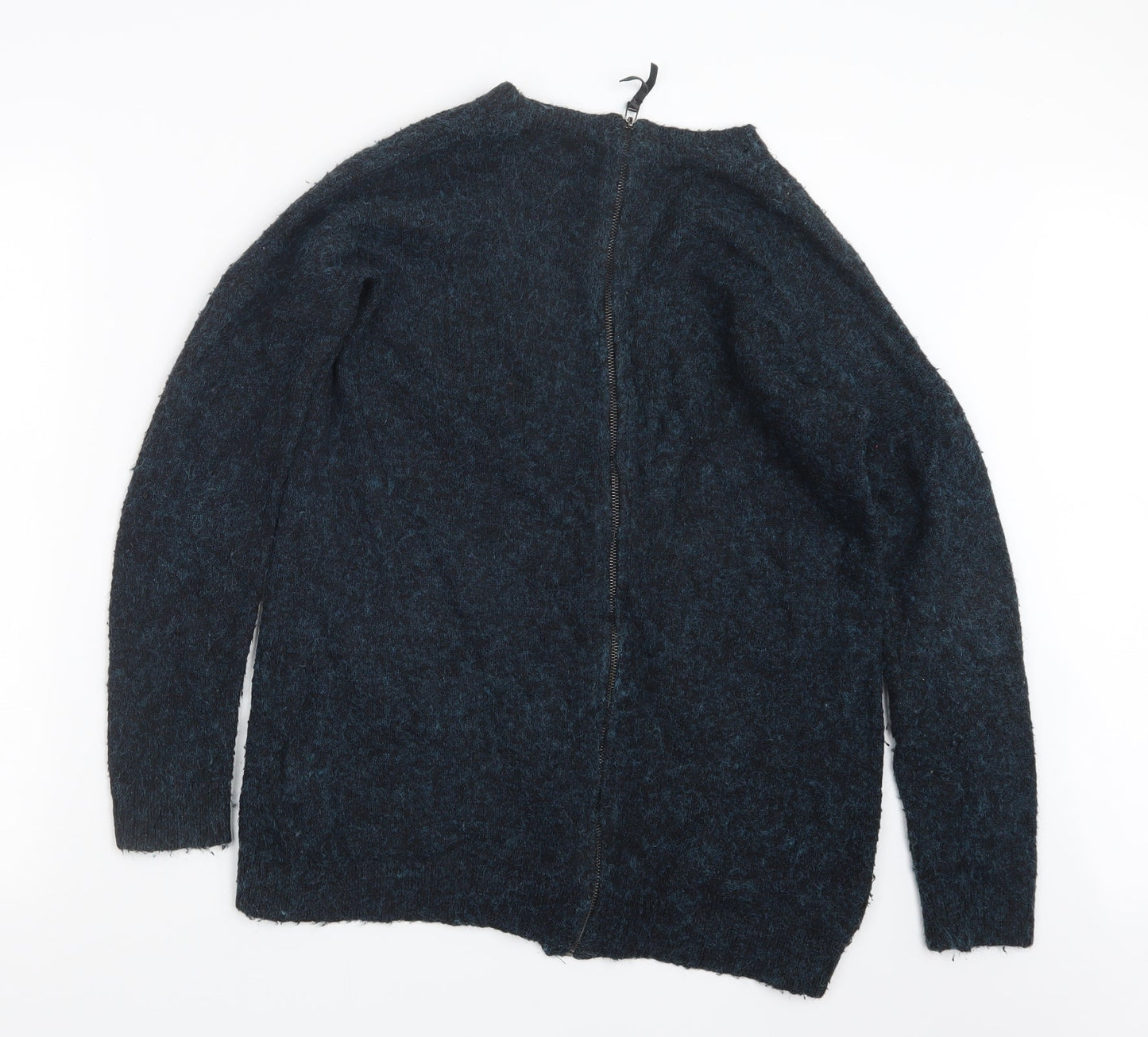 Womens UK Size 10 Topshop Blue Pullover Jumper