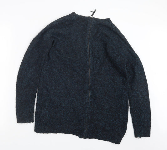 Womens UK Size 10 Topshop Blue Pullover Jumper