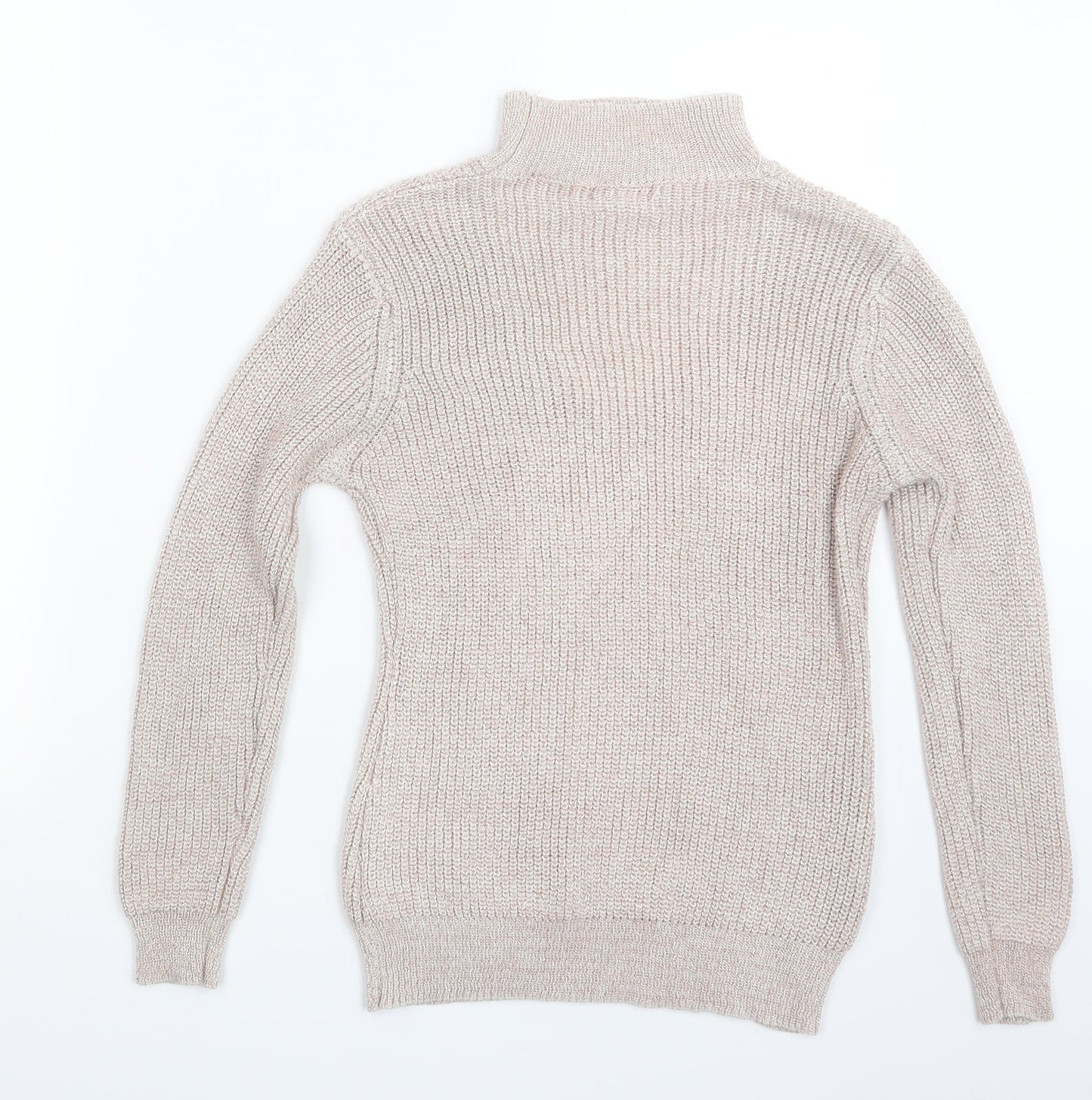 Womens UK Size S Quiz Pink Pullover Jumper