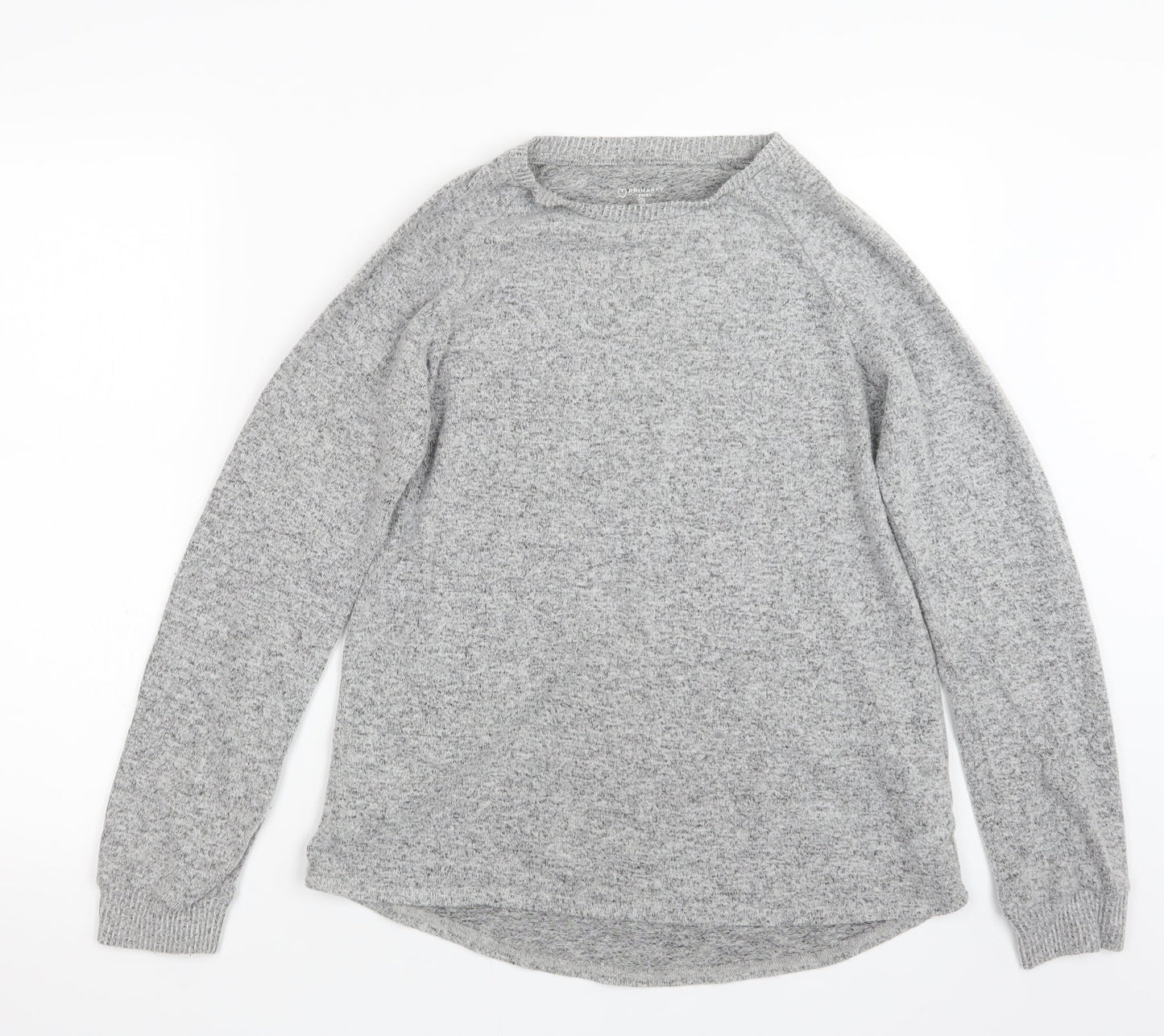 Primark Womens Grey  Knit Pullover Jumper Size 6