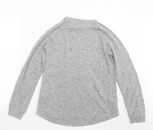 Primark Womens Grey  Knit Pullover Jumper Size 6