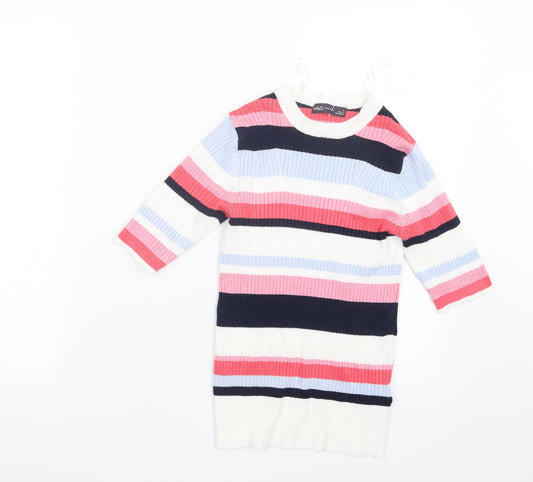 Womens UK Size 8 Marks and Spencer Pink Pullover Jumper
