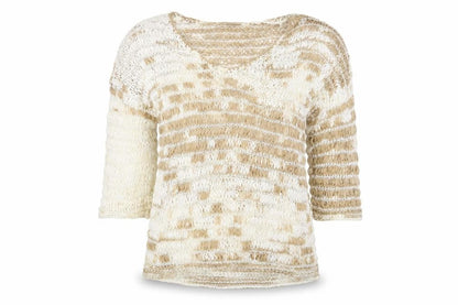 Womens UK Size M NEXT Beige Pullover Jumper