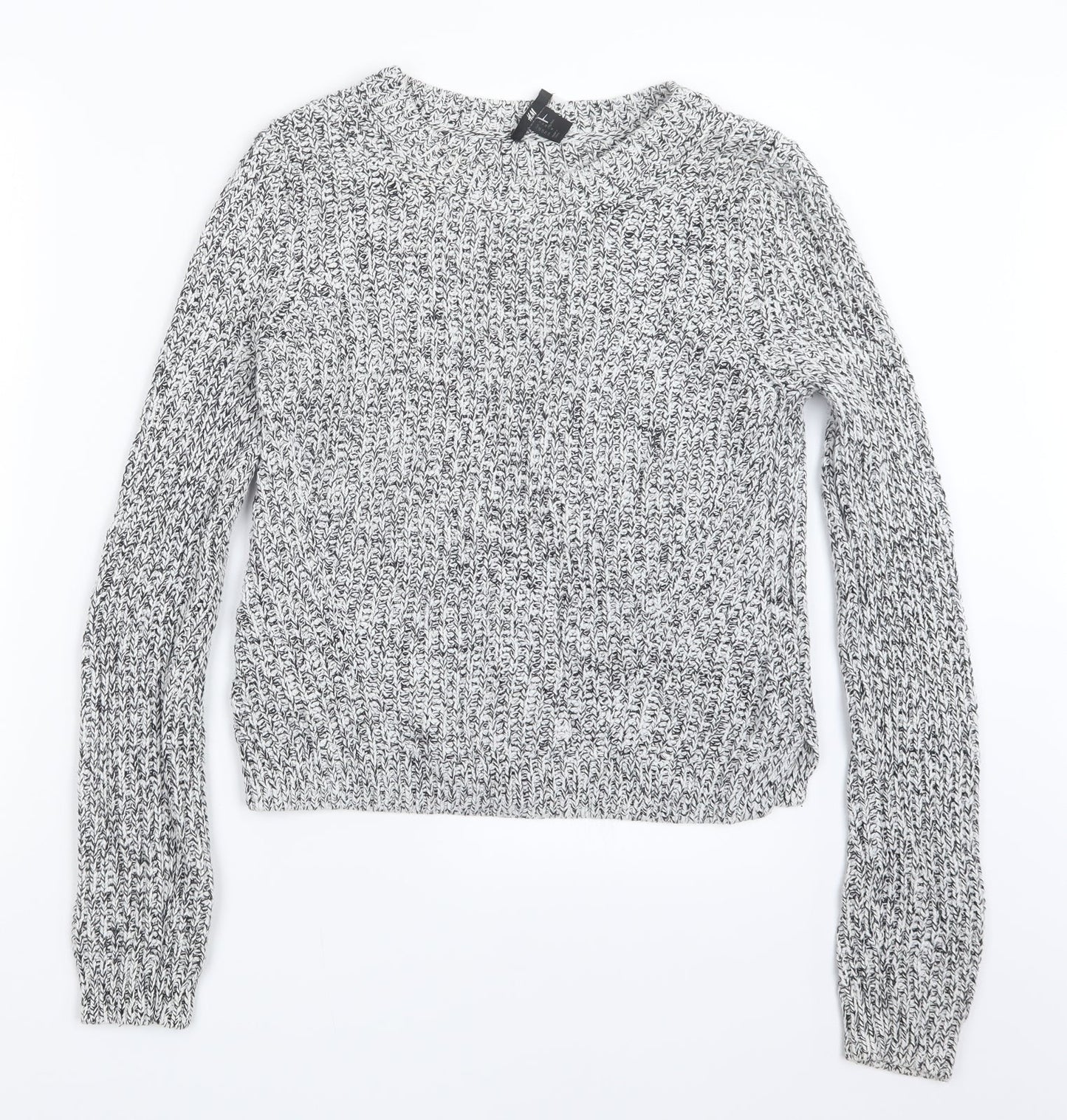 Womens UK Size M H&M Black Pullover Jumper