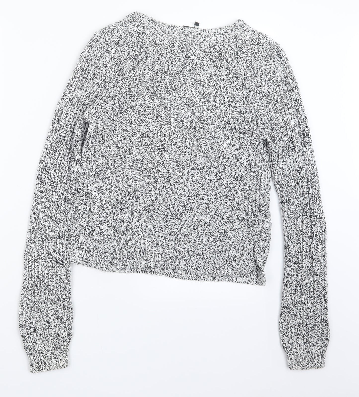 Womens UK Size M H&M Black Pullover Jumper