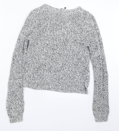Womens UK Size M H&M Black Pullover Jumper