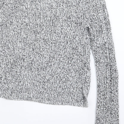 Womens UK Size M H&M Black Pullover Jumper