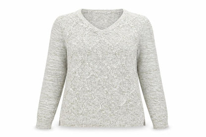 Womens UK Size 16 M&Co Green Pullover Jumper