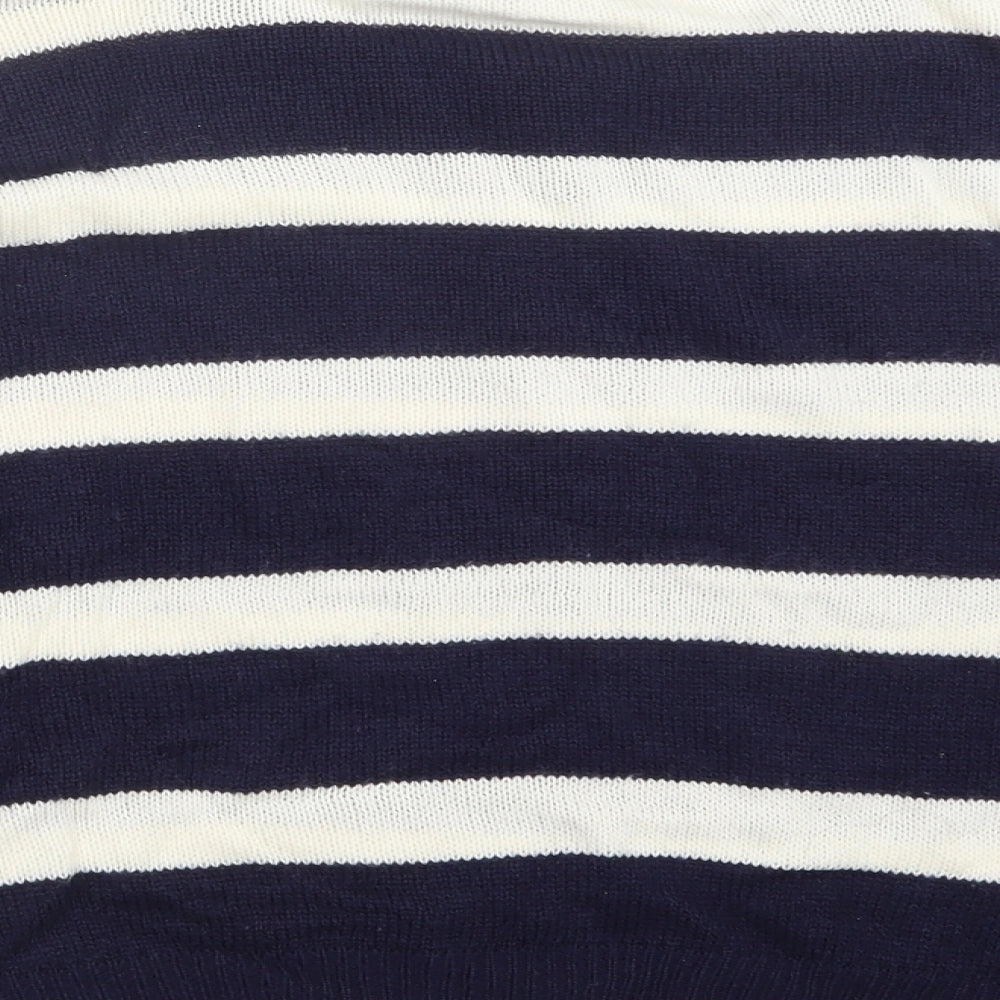 Brave Soul Womens Blue  Knit Pullover Jumper Size 12