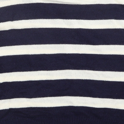 Brave Soul Womens Blue  Knit Pullover Jumper Size 12