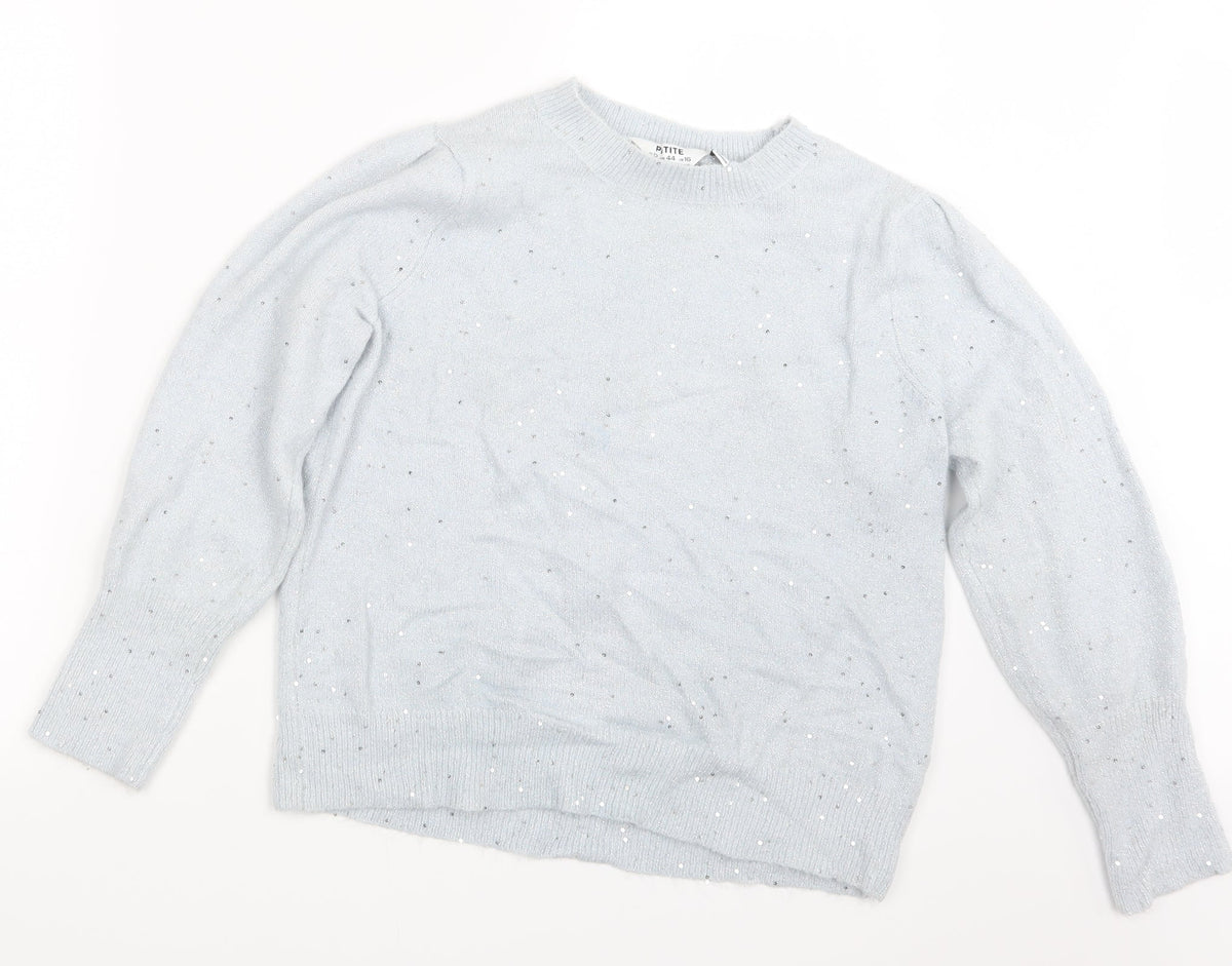 Womens UK Size 16 Dorothy Perkins Blue Pullover Jumper