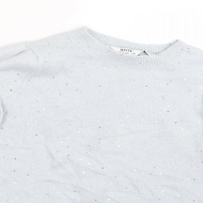 Womens UK Size 16 Dorothy Perkins Blue Pullover Jumper