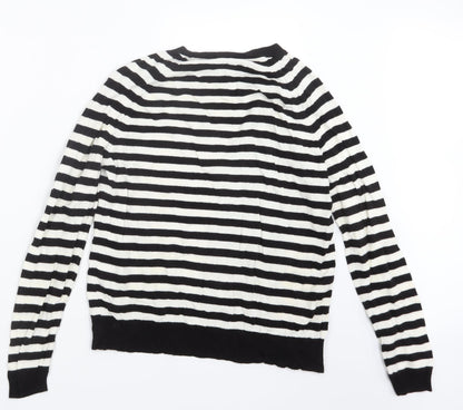 Womens UK Size 14 Marks and Spencer Black Pullover Jumper