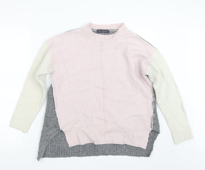 Womens UK Size M Marks and Spencer Pink Pullover Jumper