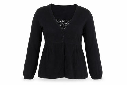 Womens UK Size 10 Marks and Spencer Black Pullover Jumper