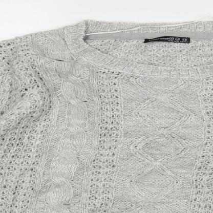 Womens UK Size 18 Atmosphere Grey Pullover Jumper