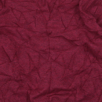 Easy Mens Purple  Knit Pullover Jumper Size M