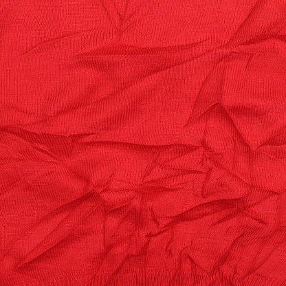 Oak Valley Mens Red Geometric Knit Pullover Jumper Size L  - Snowman