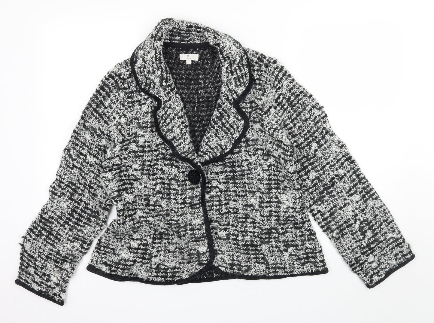 Womens UK Size L CC Black Jacket