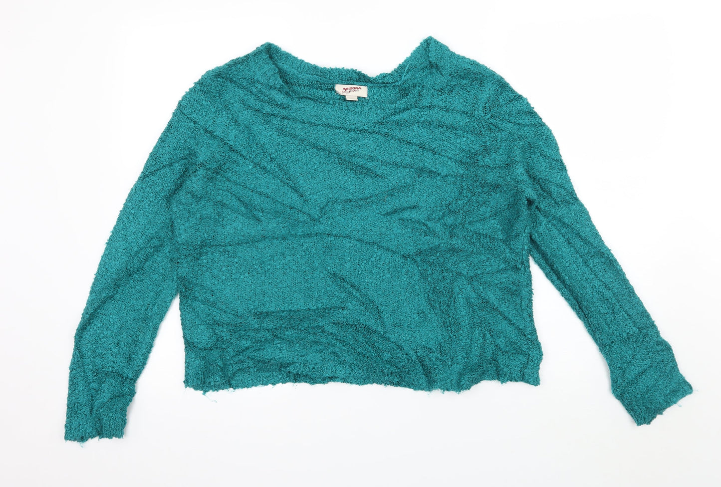 Arizona Jeans Womens Black  Knit Pullover Jumper Size XL