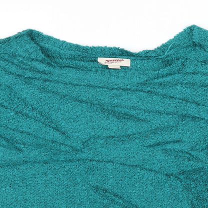 Arizona Jeans Womens Black  Knit Pullover Jumper Size XL