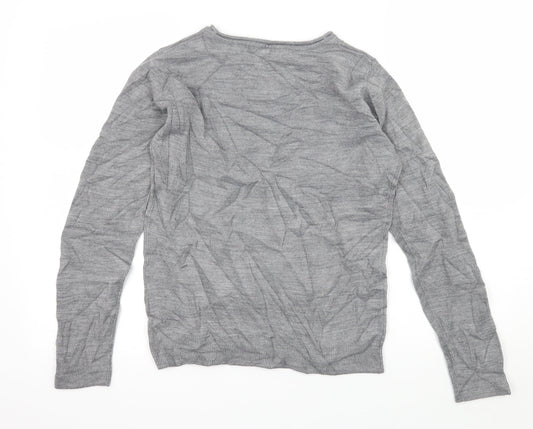 Womens UK Size 8 Atmosphere Grey Pullover Jumper