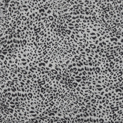 CC Womens Grey Animal Print Knit Cardigan Jumper Size M