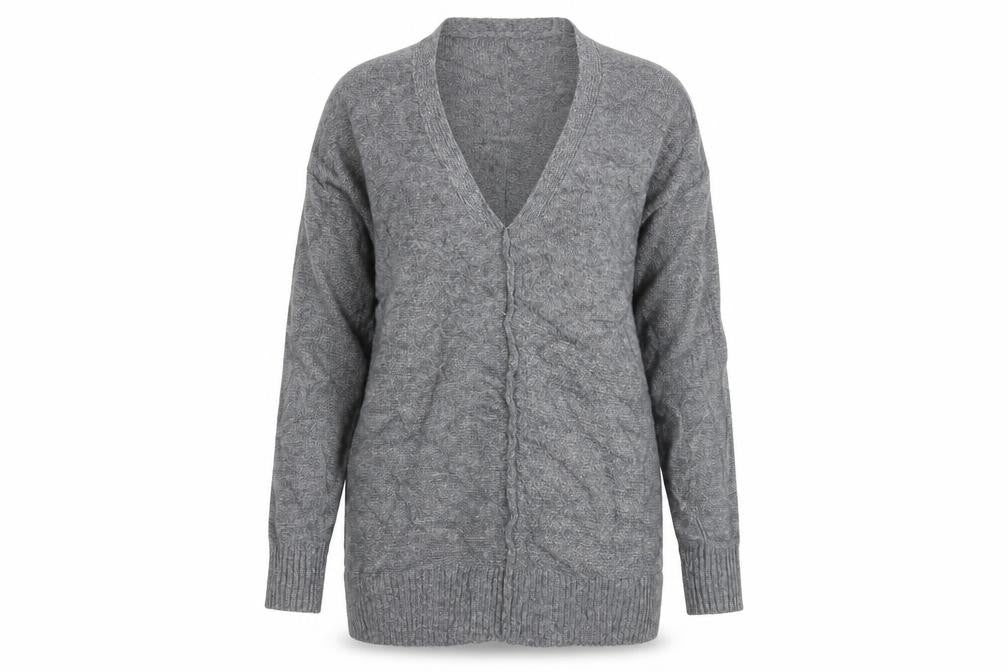 Womens UK Size 10 George Grey Pullover Jumper