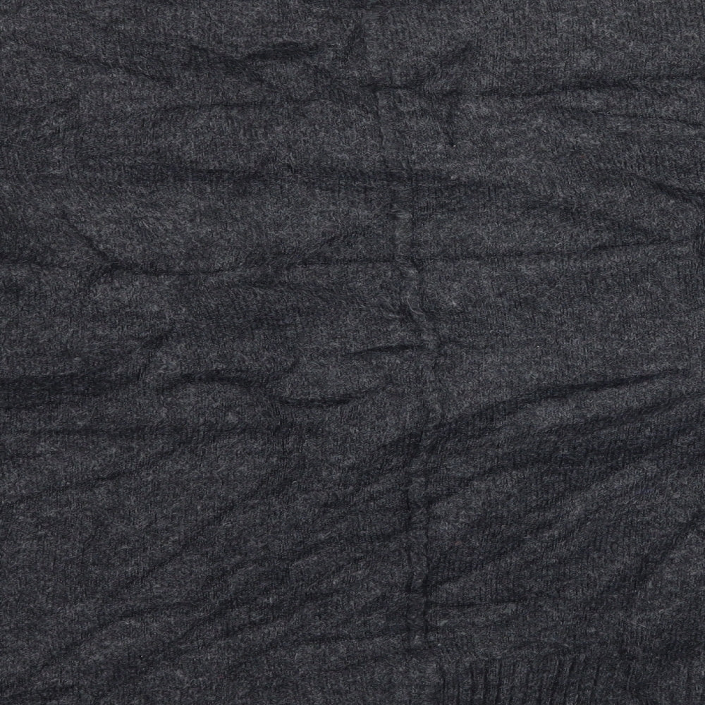 Womens UK Size 10 Debenhams Grey Pullover Jumper