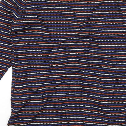 Womens UK Size 8 Papaya Blue Pullover Jumper