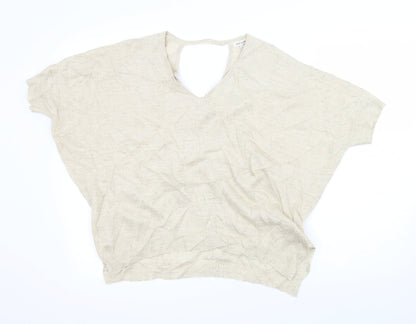 Womens UK Size 12 River Island Ivory Pullover Jumper