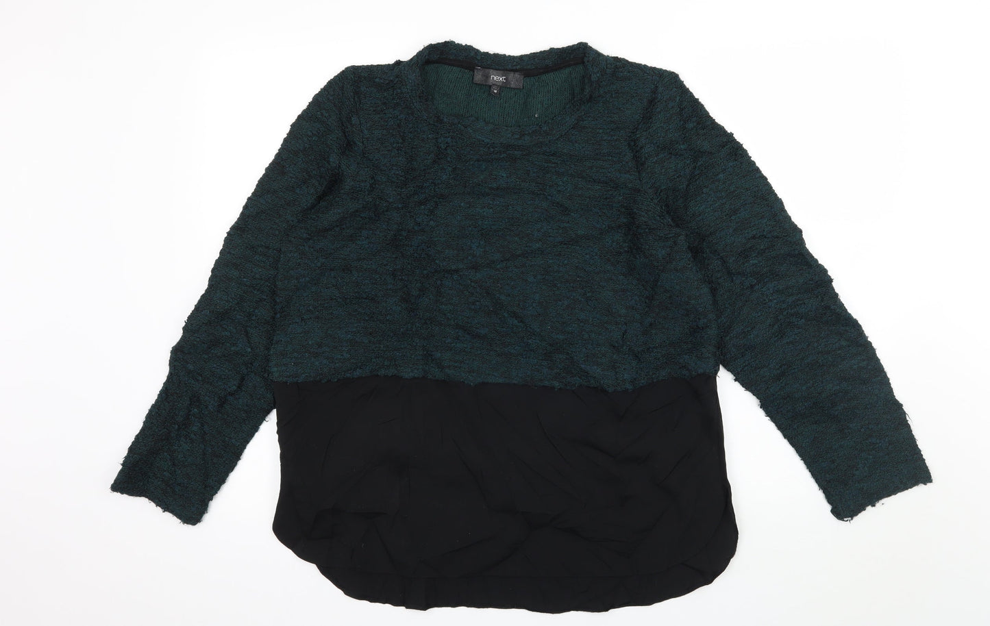 Womens UK Size 16 NEXT Green Pullover Jumper