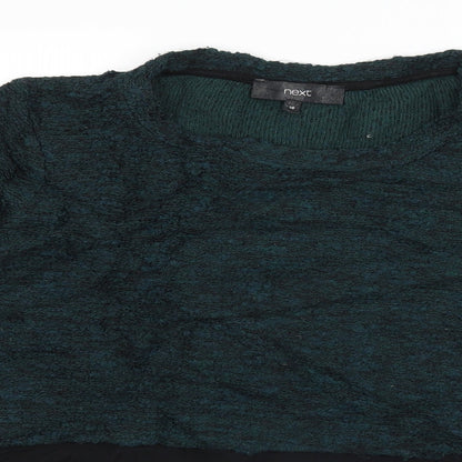 Womens UK Size 16 NEXT Green Pullover Jumper