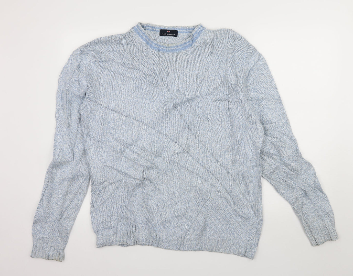 Womens UK Size M Marks and Spencer Blue Pullover Jumper