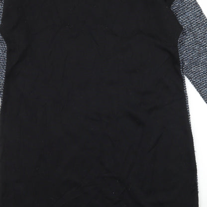 Ada Gatti Womens Blue  Knit Jumper Dress  Size L