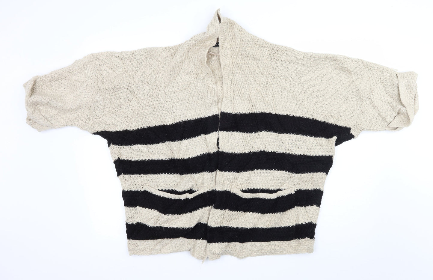Womens UK Size 12 Atmosphere Beige Cardigan Jumper