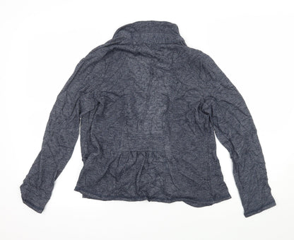 Womens UK Size 10 Marks and Spencer Blue Cardigan Jumper