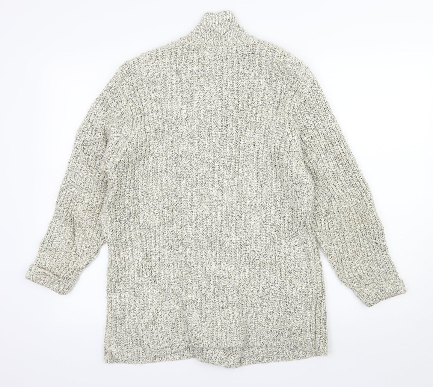 Womens UK Size S HONEY Ivory Cardigan Jumper