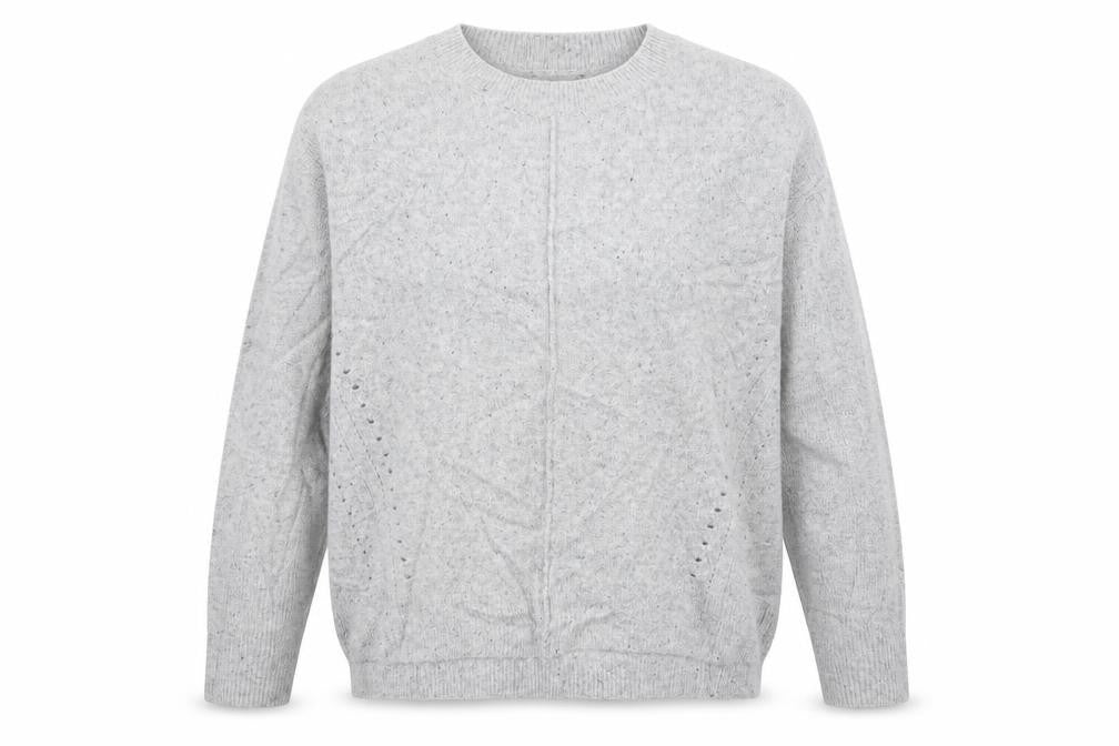Womens UK Size 6 Topshop Grey Pullover Jumper