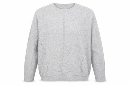 Womens UK Size 6 Topshop Grey Pullover Jumper