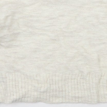 Womens UK Size S Marks and Spencer Ivory Pullover Jumper