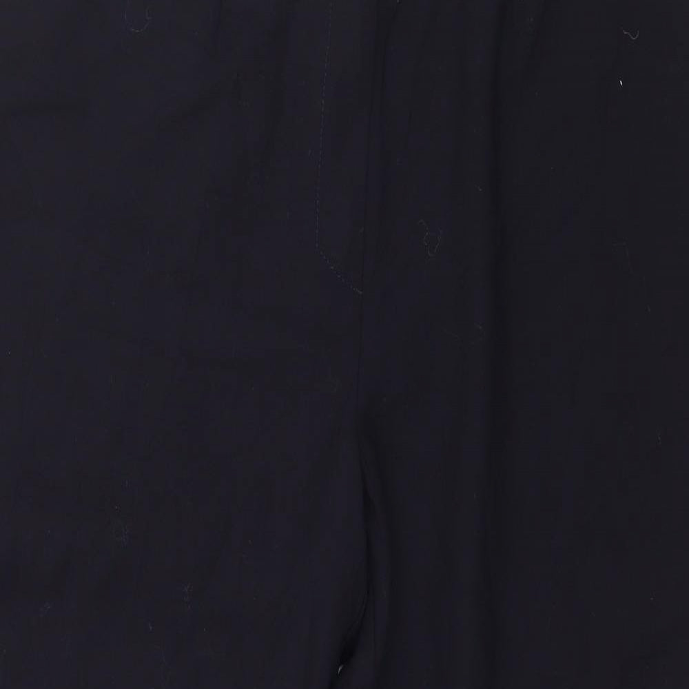 Womens UK Size 10 Marks and Spencer Regular Fit  Blue Trousers