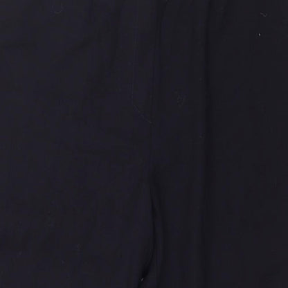 Womens UK Size 10 Marks and Spencer Regular Fit  Blue Trousers