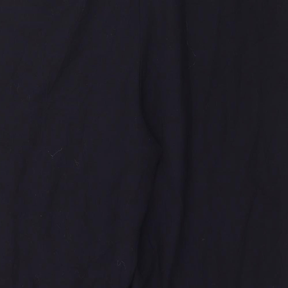 Womens UK Size 10 Marks and Spencer Regular Fit  Blue Trousers