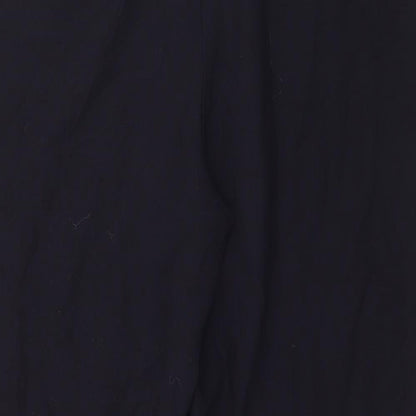 Womens UK Size 10 Marks and Spencer Regular Fit  Blue Trousers