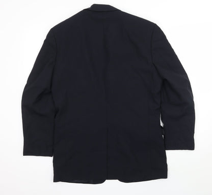 Mens UK Size M Ciro Citterio Regular Blue Suit Jacket