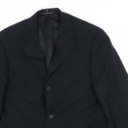 Mens UK Size M Ciro Citterio Regular Blue Suit Jacket