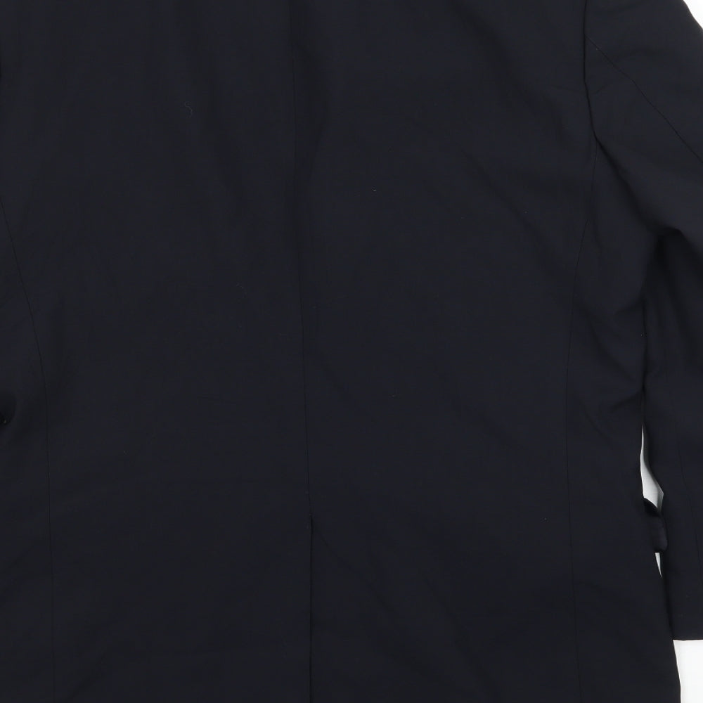 Mens UK Size M Ciro Citterio Regular Blue Suit Jacket