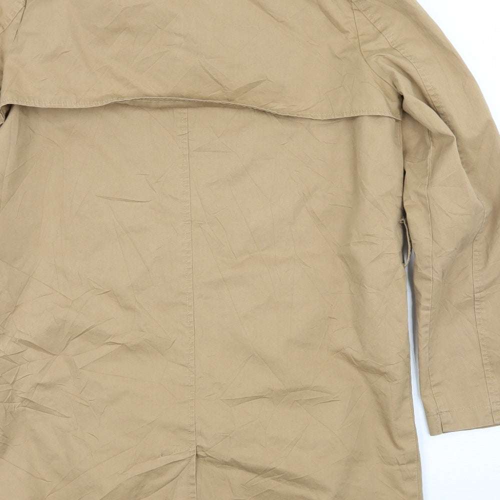 FOREVER 21 Womens Brown   Overcoat Coat Size S